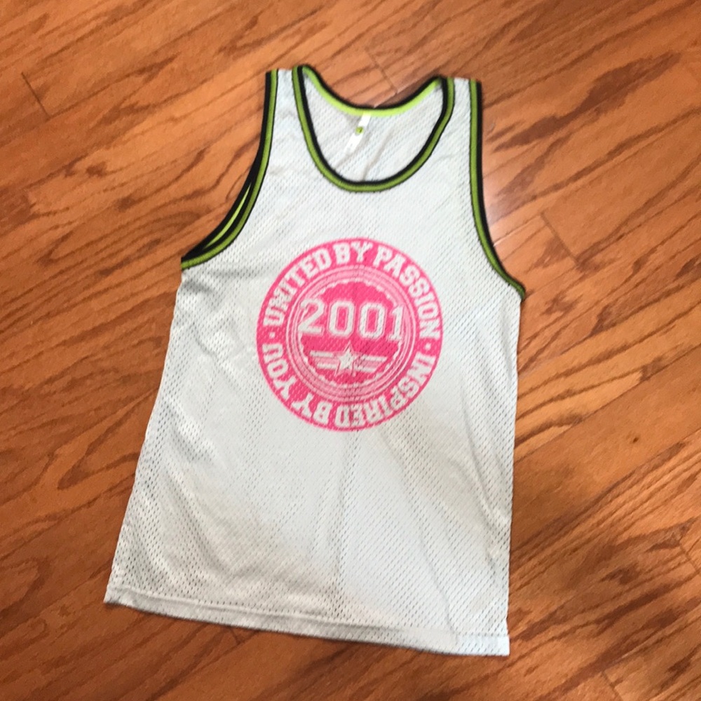 Zumba basketball tank top